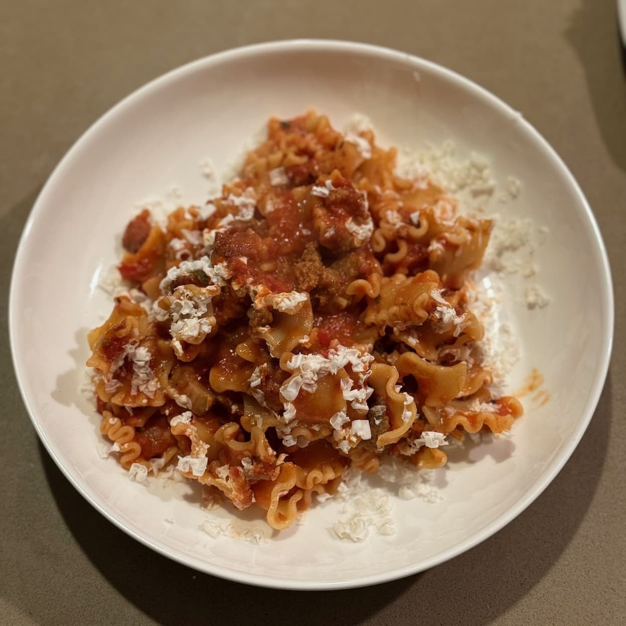 Meatball Ragu Pasta